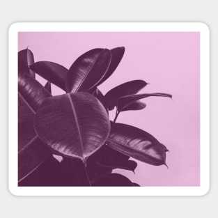 Lilac hued botanical Sticker